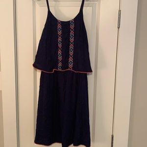 Navy blue dress